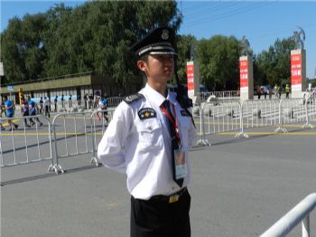 2017沈陽(yáng)馬拉松安?，F(xiàn)場(chǎng)